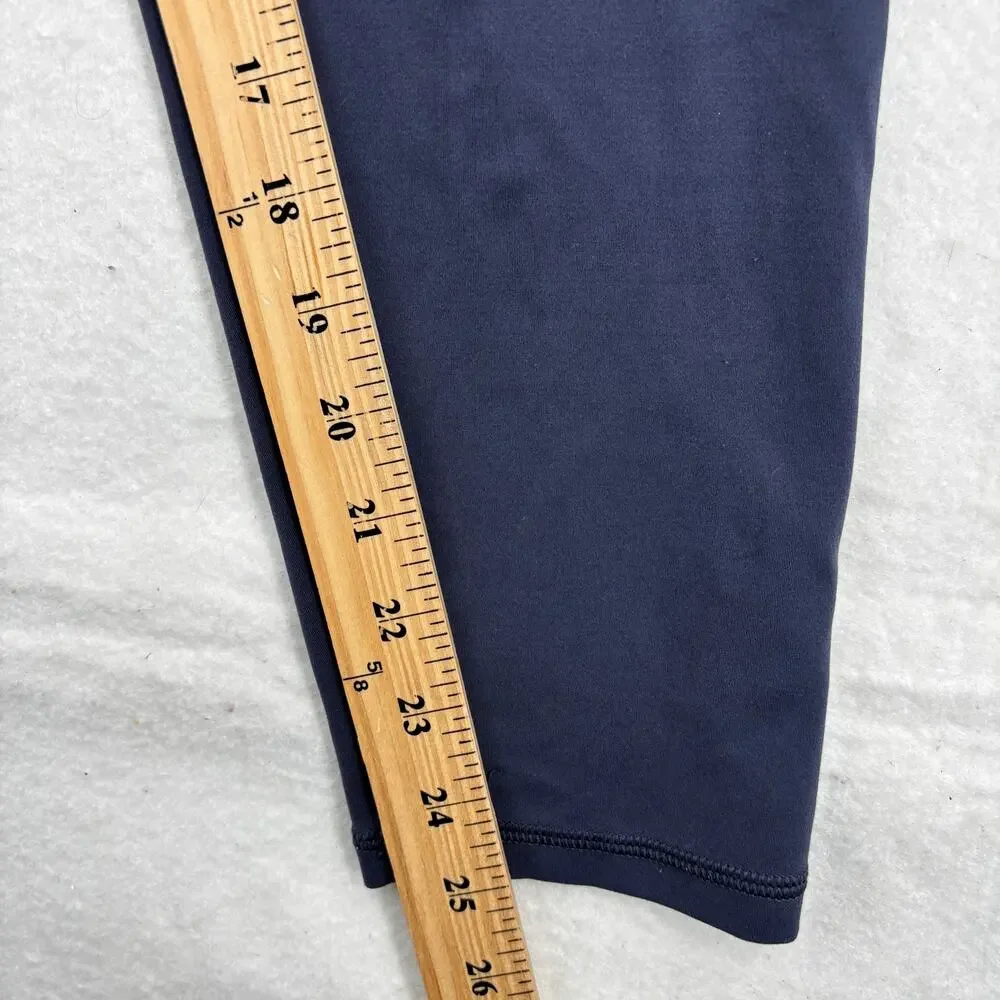 Aerie Offline Legging Jumpsuit Real Me Low‎ Key Womens Size XL Blue Shelf Bra